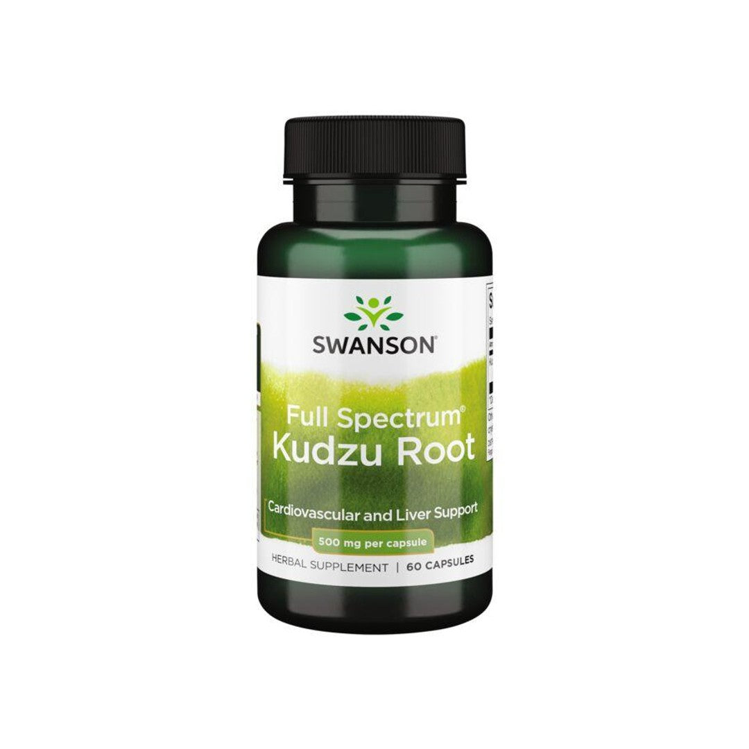Raíz de Kudzu - 500 mg 60 cápsulas - frente