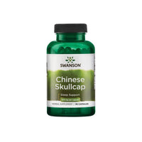 Miniatura de Un frasco de Swanson Chinese Skullcap - 400 mg 90 cápsulas.