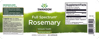 Miniatura de Una etiqueta para Swanson Romero - 400 mg 90 cápsulas, un antioxidante para combatir los radicales libres.
