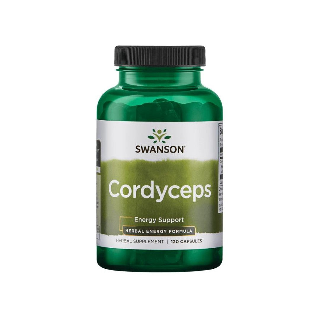 Swanson Cordyceps - 600 mg 120 cápsulas.