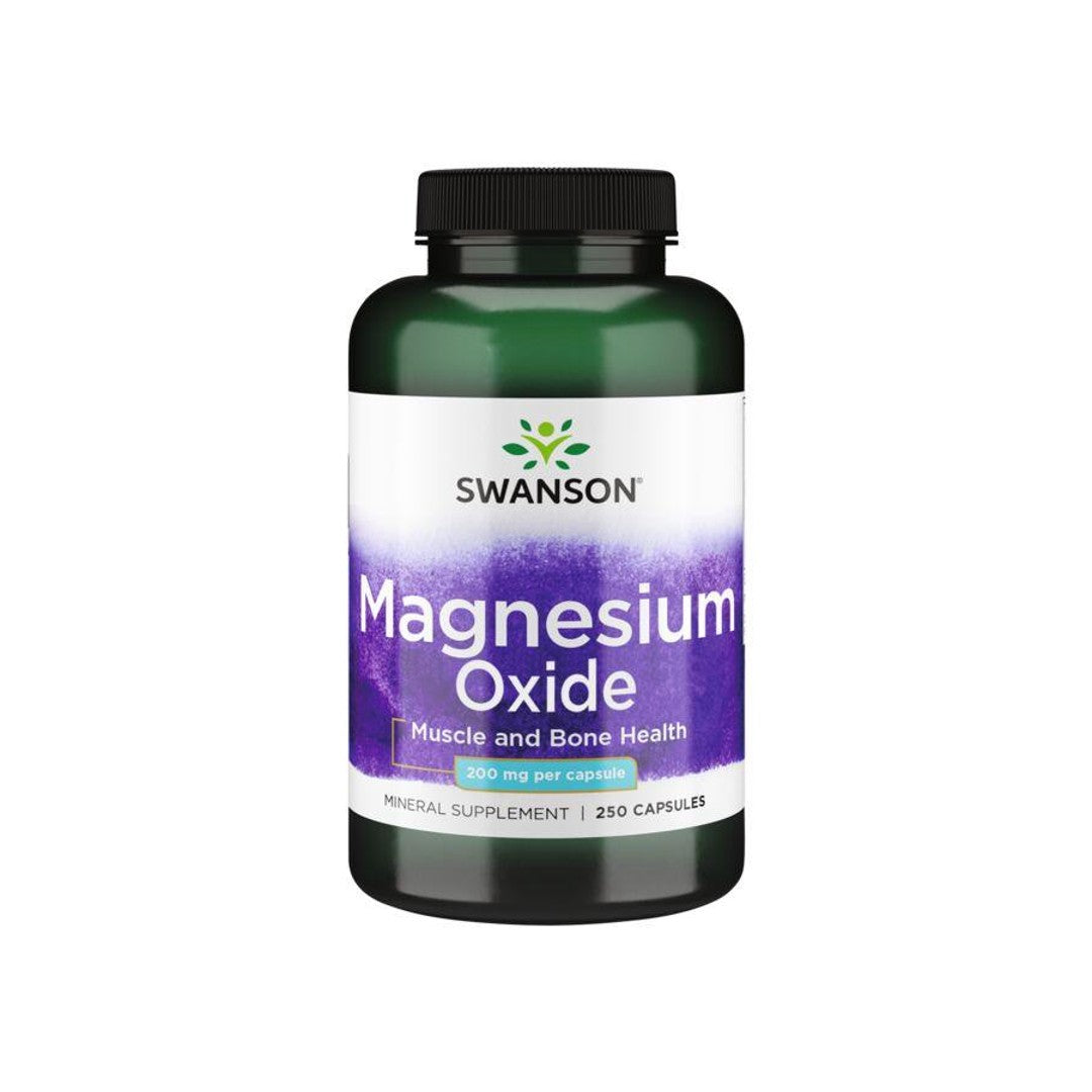 Óxido de magnesio - 200 mg 250 cápsulas - frente