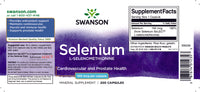 Miniatura de Swanson's Selenio - frasco de 100 mcg 200 cápsulas L-Selenometionina es un producto de apoyo antioxidante de alta calidad. Favorece la salud cardiovascular y proporciona excelentes beneficios para la salud de la próstata.