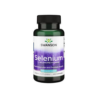 Miniatura para Swanson Selenio - 100 mcg 200 cápsulas La L-Selenometionina ofrece apoyo antioxidante para la salud cardiovascular.