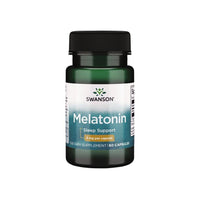 Miniatura de Un frasco de Swanson Melatonina - 3 mg 60 cápsulas.