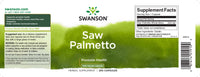 Miniatura de Swanson Saw Palmetto - 540 mg 250 cápsulas suplemento que promueve la salud de la próstata y favorece el flujo del tracto urinario.