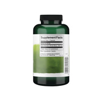 Miniatura de Un frasco de suplemento de té verde con Swanson Saw Palmetto - 540 mg 250 cápsulas para la salud de la próstata y la mejora del flujo urinario sobre fondo blanco.