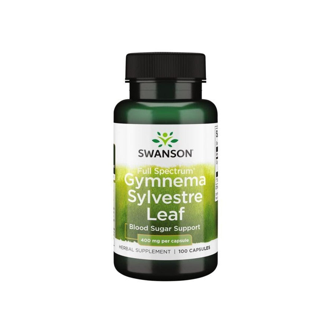 Swanson Gymnema Sylvestre Hoja - 400 mg 100 cápsulas.