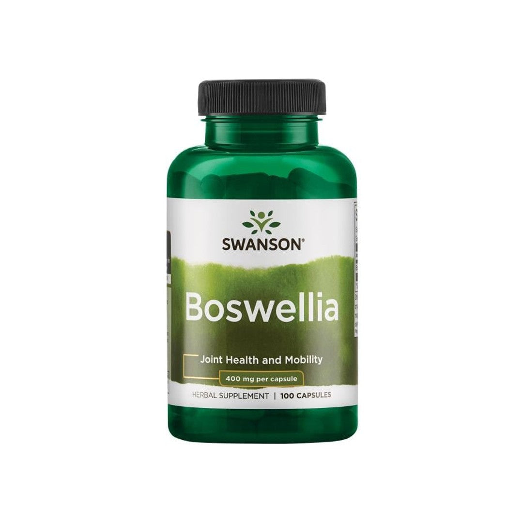 Swanson Boswellia - 400 mg 100 cápsulas es un complemento alimenticio.