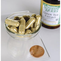 Miniatura de Swanson's Extracto de Té Verde - 500 mg 60 cápsulas junto a un céntimo.
