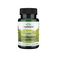 Miniatura para Swanson Saw Palmetto - 160 mg 120 softgel promueve la salud de la próstata y el equilibrio hormonal.