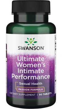 Thumbnail for Bottle of Swanson Ultimate Women's Intimate Performance 90 Tablets, passion formula, dietary supplement with 90 capsules including Panax Ginseng.