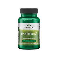 Miniatura de Swanson N-Zimes - 90 cápsulas vegetales favorecen la absorción de nutrientes y la digestión.
