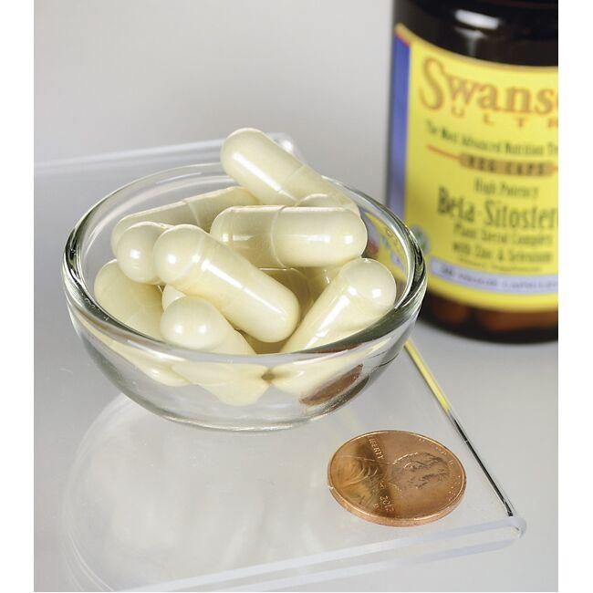 Suplemento dietético que contiene Swanson's Beta-Sitosterol - 320 mg 30 cápsulas vegetales.