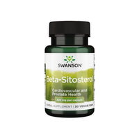 Miniatura de un frasco de suplemento dietético de Swanson Beta-Sitosterol - 320 mg 30 cápsulas vegetales.