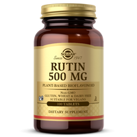 Los comprimidos de Rutina 500 mg 100 comprimidos son un suplemento dietético formulado con el principio activo rutina, conocido por sus efectos beneficiosos sobre los vasos sanguíneos. Estos comprimidos, fabricados por Solgar, proporcionan una forma cómoda....