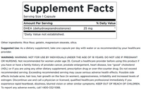 Thumbnail for A Swanson etiqueta del suplemento con información sobre la DHEA - Alta Potencia - 25 mg 120 cápsulas.
