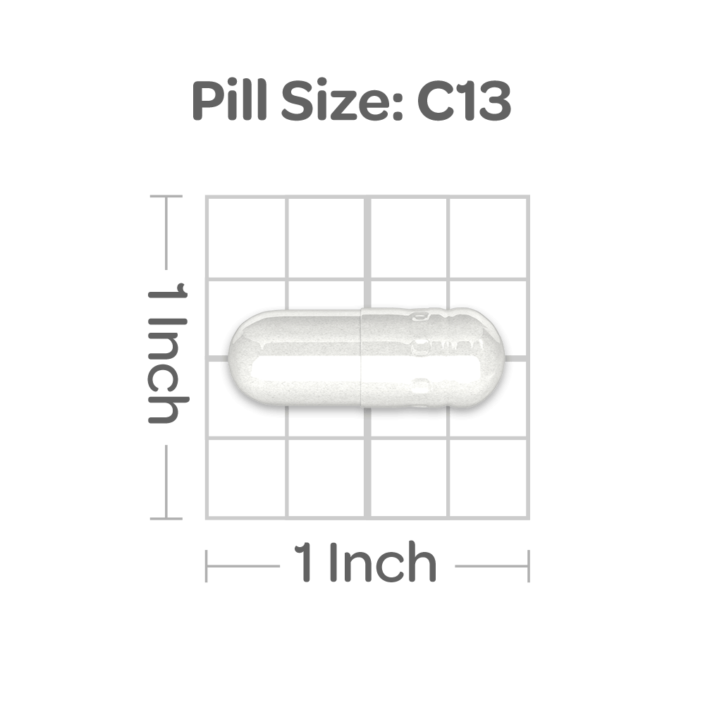 La Uña de Gato - 500 mg 100 cápsulas fabricada por Puritan's Pride se muestra sobre un fondo negro.