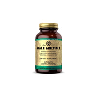 Miniatura para Un frasco de Solgar Multivitaminas y Minerales Múltiples Masculinos para Hombres 60 Comprimidos.