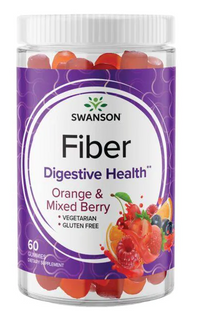 Miniatura de Swanson Fibra 5000 mg 60 gominolas Naranja y Frutas del Bosque.
